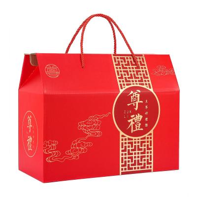 China High Quality Recycled Materials China Paper Box Corrugated Clothing Packaging Gift Box for sale