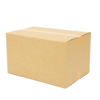 China Recycled Shipping Corrugated Cardboard Paper Boxes Logo Manufacture Colored Folding Packing Materials Custom Postal Box Packaging Mailing Box for sale