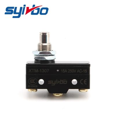 China Xingbo High Capacity Micro Panel Mount Plunger Switch 15a XTM-1307 for sale