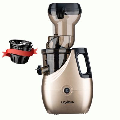 China UGASUN Small Kitchen Household Appliances Slow Juicer Machine Centrifugal Juice And Accessories for sale