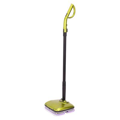 China Viable Handheld Rechargeable Floor Cleaner Vibration Mop Machine Cordless Electric Broom Handle Switch 110 Minutes Rectangle ABS for sale