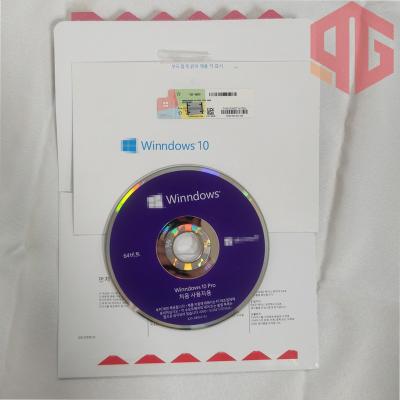 China Sale Win10 pro dvd OEM box sale win 10 pro oem box with nedia winndows 10 pro usb box for sale