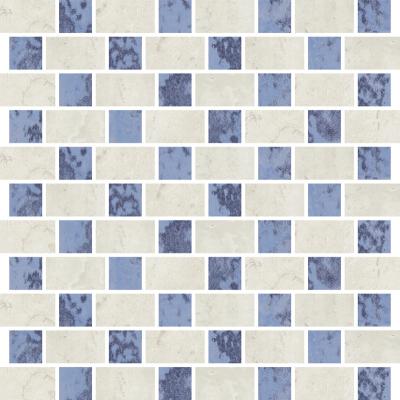 China Glazed Metal Tiles Tiles Classic Square Bathroom Decoration Mosaic Tile Colorful Glazed Porcelain Pool Tile for sale