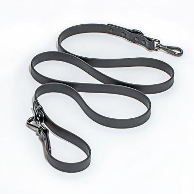 China New Design Personalized Morandi Color Dog Leash PVC Coating Waterproof Pet Lead for sale