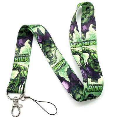 China Wholesale Nylon Key Key Chain Security Hook Neck Ties THE AVENGERS Design Lanyard for sale