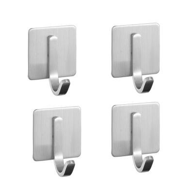 China Amazon Sustainable Hot Selling Multifunctional Coat Display Wall Stainless Steel Hooks for sale