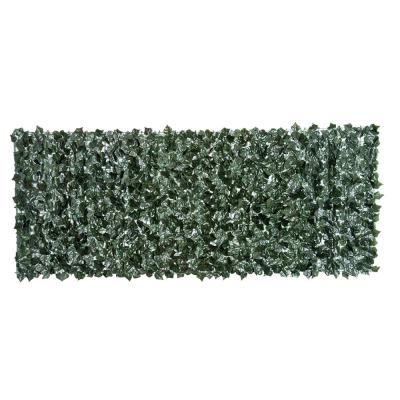 China Eco - Friendly Home Decoration Ivy Hedge Artificial Green Hedge Leaf Fence for sale