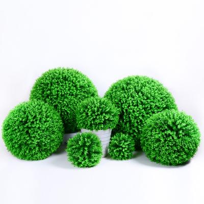 China Art Decor Eucalyptus Boxwood Hanging Ball Plants Eucalyptus Decorative Boxwood Ball Hanging Plants Eucalyptus Boxwood Flower Ball for sale