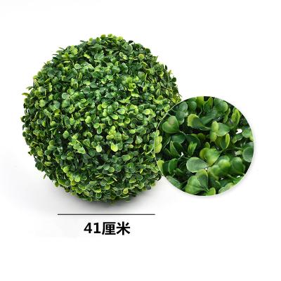 China Art Decor Real Touch Grass Boxwood Ball Artificial Topiary Tree for sale