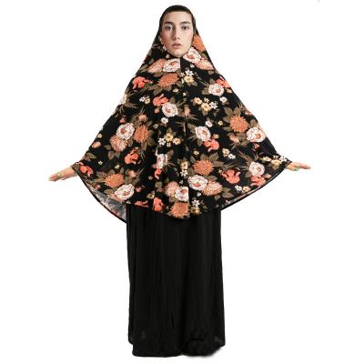 China Hot Products Islamic National Costume Indian Women's Long Dress Hooded African Costume YY-20 for sale