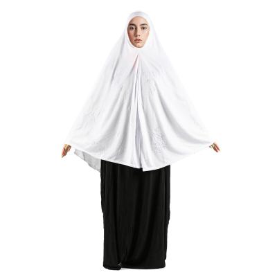 China Wholesale Fashion Jacquard Cloth Muslim Towel Hat Islamic Monochrome Stretch Cover for sale