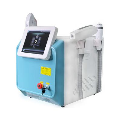 China Pigment Removal 2021 Portable 3 in 1 Multifunctional E-light SHR OPT/RF/ ND YAG Laser Hair Removal /Tattoo Face Lifting Beauty Machine for sale