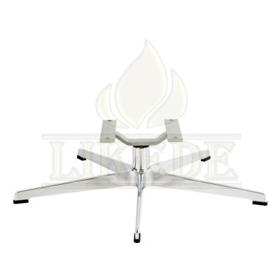 China New Chair Components Boss Modern Aluminum Chair Base 5 Star Lounger Swivel Base for sale