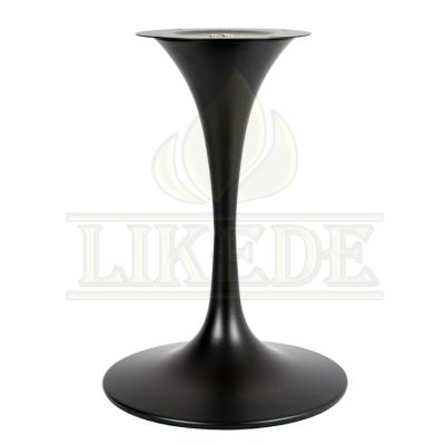 China Newest traditional marble table base black iron tulip table leg saarinen table base for sale