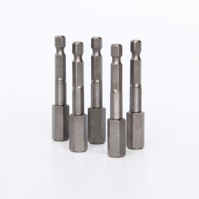 China Good Quality 65mm H10 Allen Hexagonal Impact Power Screwdriver 1/4 Inch/6.35 Mm Socket Bit for sale