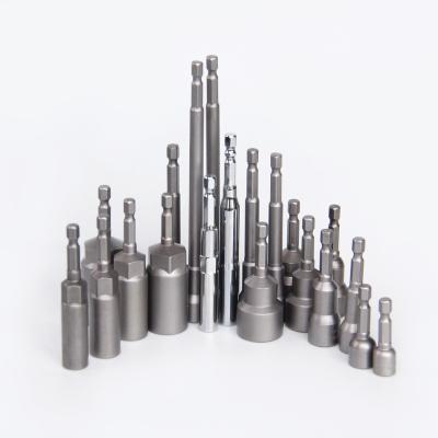 China 1/4 Inch/6.35 mm Hex Factory Supply List H8 42mm Socket High End Driver Magnetic Nut Setter 5/16 Nut Setter for sale