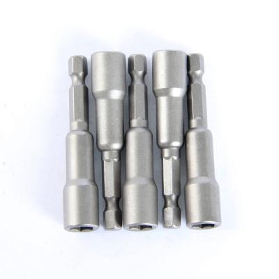 China 1/4 Inch/6.35mm Hex Factory Direct Sale H8 65mm CRV Magnetic Tool Kit Nut Setter Socket Drive Screw for sale