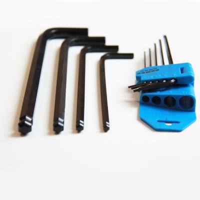 China Factory Direct Sale Chrome Vanadium Steel Allen Key Wrench 1.5mm -10mm Hex Wrench Set Tool Steel S2 Allen Ball Head Key Wrench for sale