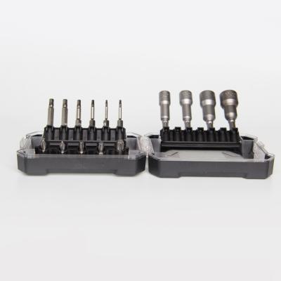 China Household Repairing Tools Choose What You Want Socket And Set Bit Box Pacakge Tool Kit 1/4 Screwdriver Bit Hex Shank Set for sale