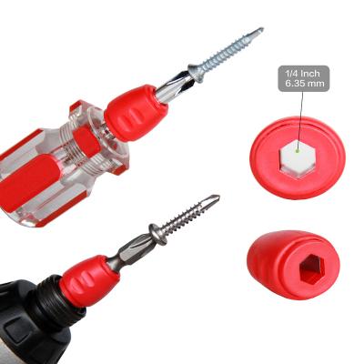 China 1/4 Inch/6.35 Mm Hex Magnet Strong ABS Plastic Magnetic Screwdriver Bit For Screwdriver Use Universal Magnetizing Device for sale