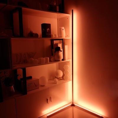 China Product Gift Modern Innovative Tripod Led Floor Lamp Corner Standing Wall Night Light Smart Home Decoration for sale