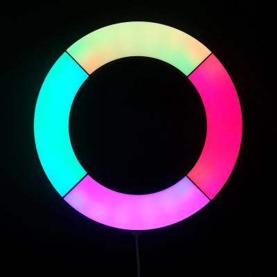 China New Modern Novelty Circle Light Splicing App Controlled For Room Decoration Entertainment for sale