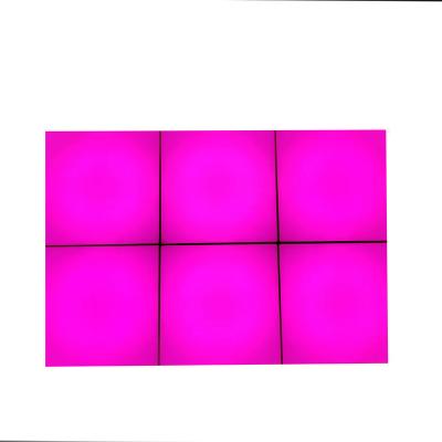 China Smart Modern RGB Square Panel Light Smart Led Light Panel With App Control For Game Room Decor for sale