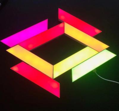 China Modern DIY Arc Assembly Design Aurora Borealis Color Lights Spliced ​​Night Lights for Home Office Decoration for sale