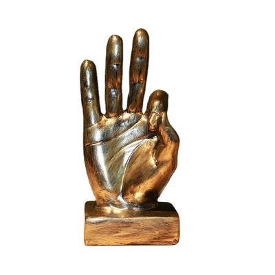 China China UAE famous fingers hand sculpture for victory for sale