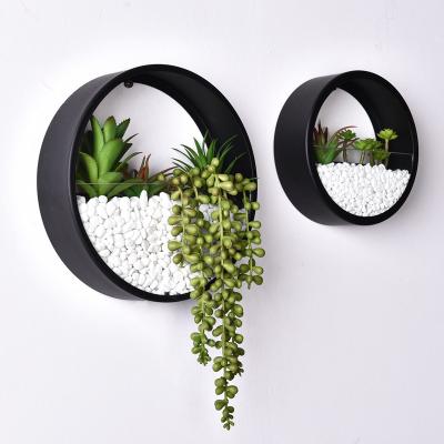 China 2019 Europe New Creative Wall Decor Circular Hang Plate For Garden Decoration for sale