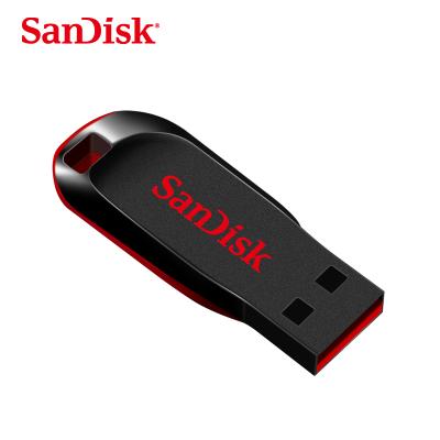 China wholesale SanDisk CZ50 USB Pen Drive 16GB 32gb 64gb 128gb usb2.0 plastic flash pendrive flash memory hard drive for sale