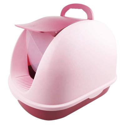 China Sustainable Pet Supplies Cleaning Products Cat Toilet Cat Litter Mat Plastic Bin Lid for sale