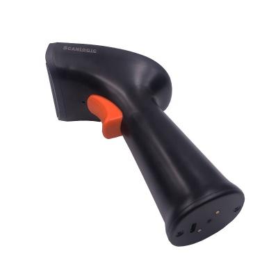 China Wholesale Fast Scanning 1d 2d Barcode High Accuracy Handheld Scanner L Shape Wireless Plug & Play Programmable Barcode Reader for sale