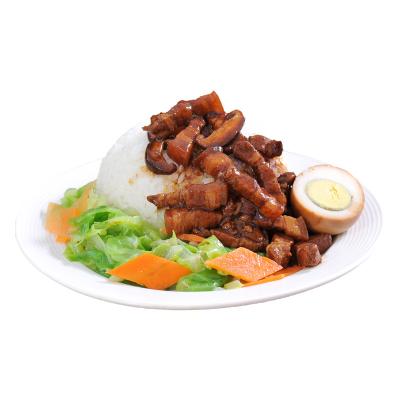 China Nutritious Self-heating Meal Taiwanese Cooked Pork Stuff Frozen Fresh Military MRE Food Luncheon Meat Pork for sale