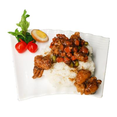 China FROZEN Convenient Frozen Foods Fast Foods Semi Frozen Black Pepper Chicken Frozen Food Finished Products MRE for sale