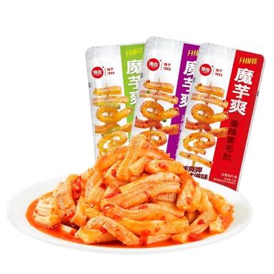 China Weilong Shuang Maodu Large Gluten Cereal Good Quality Low Salt Chinese Healthy Spicy Konjac Snacks Food Stick Spicy Bag for sale