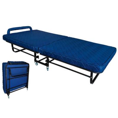 China Hospital Foldable Portable Rollaway Hotel Folding Extra Bed for sale