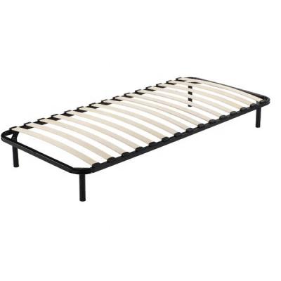 China Durable Single Wooden Slatted Bed Frame For Bed Base for sale