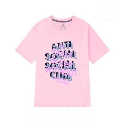 China New ASSC fashion spring and summer T-shirt loose round neck men and women QUICK DRY neck loose letter printing couple T-shirts for sale