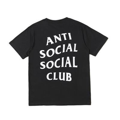 China Anti-wrinkle 2022 new style unisex T-shirt ASSC casual joint joint graffiti printing loose round neck T-shirt for sale