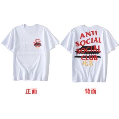 China 2022 summer new ASSC QUICK DRY T-shirt round neck colorful letter printing couple shorts sleeved men and women T-shirt for sale