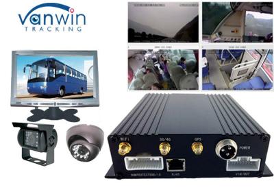 China 3G realtime monitoring car DVR/MDVR/mobile DVR support oil sensor passenger counting for sale