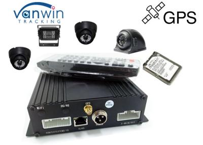 China 4CH 3G car gps dvr WIFI AHD , 720P mega pixel mini SD card Mobile DVR for sale