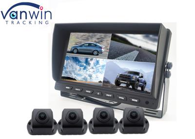 Chine 4ch divisé le moniteur de voiture de caméra de l'enregistreur DVR de surveillance de sécurité de quadruple d'écran 10,1 pouces à vendre