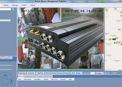 중국 3G / 4G 와이파이 GPS 1080P DVR 4CH 이동할 수 있는 버스/차량 영상 MNVR & 사진기 체계 군 감시 장비 판매용