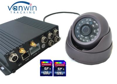 Cina La deviazione standard carda il CCTV del cellulare DVR HD per l'automobile 4CH d'inseguimento DVR della macchina fotografica del veicolo a bordo in vendita