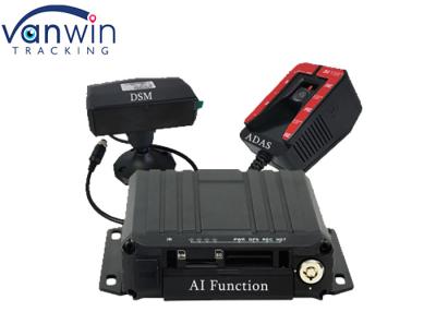 China 4 kanaal 1080P Voertuig GPS 4G WIFI AI BSD DSM ADAS MDVR voor Bus Te koop