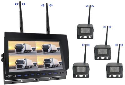 Κίνα 10 ιντσών Quad Split 4ch AHD ασύρματη 1080P αυτοκίνητο αντίστροφη κάμερα Monitor Kit προς πώληση