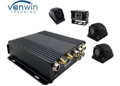 China 4CH wifi 4g Minikarten-LKW-Sicherheit mobiler dvr gps 3g der kamera 720P Sd Bus-Auto-LKW mit Öl-Sensor MDVR zu verkaufen