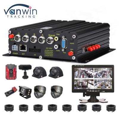 중국 AI 4CH 자동차 레코더 GPS DVR 1080p 모바일 DVR 자동차 DVR 비디오 레코더 판매용